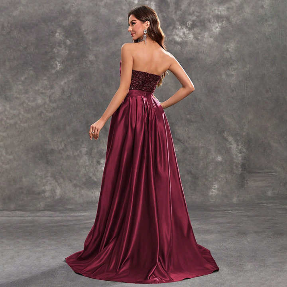 Celestial Empress Draped Gown Elegance Crate