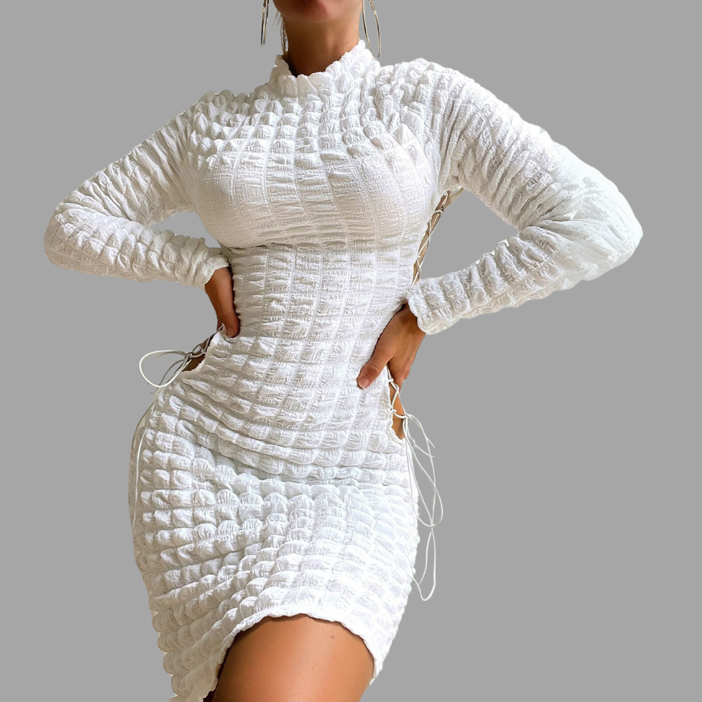 Khassa Bodycon Mini Dress Elegance Crate
