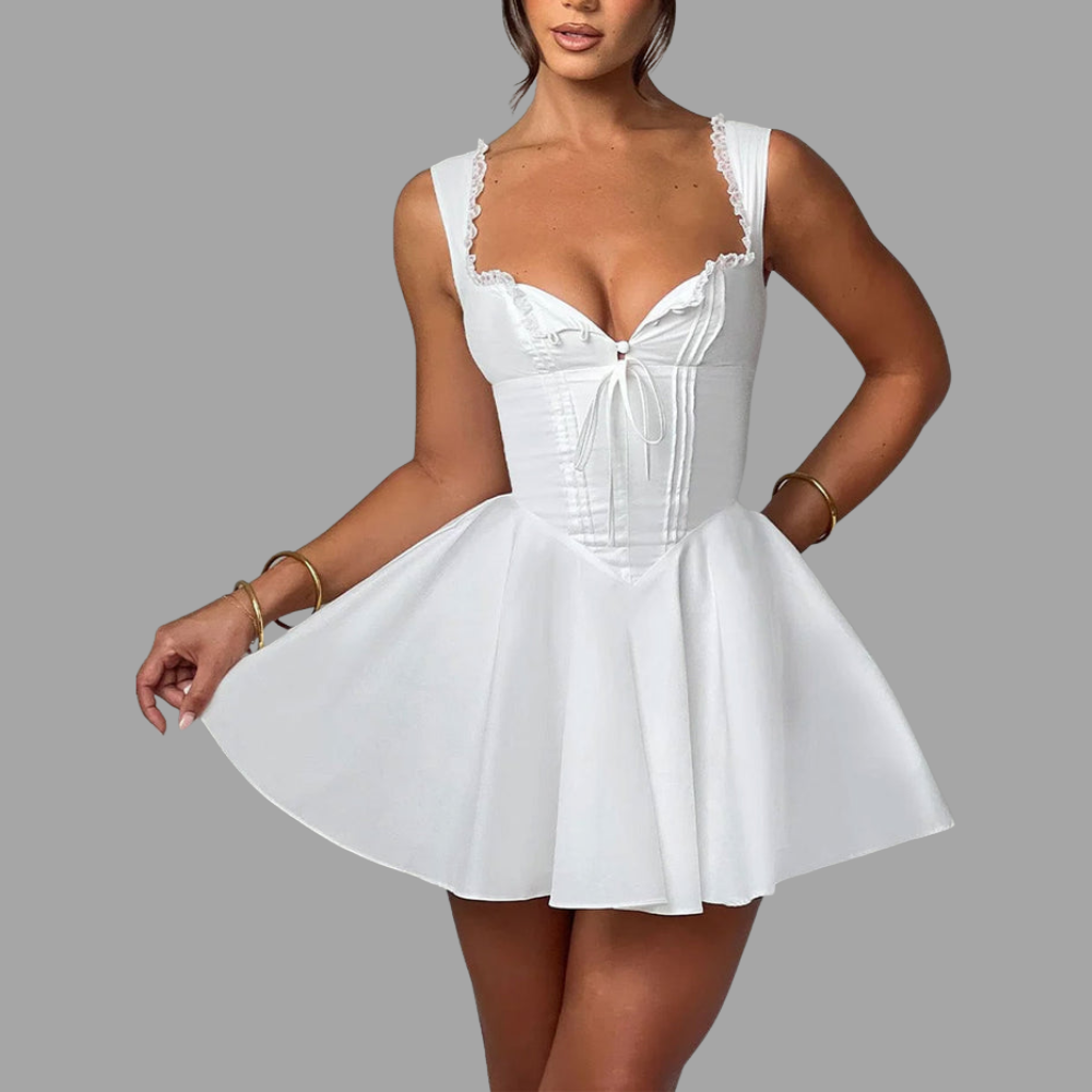 Sweet Sunshine Corset Dress Elegance Crate