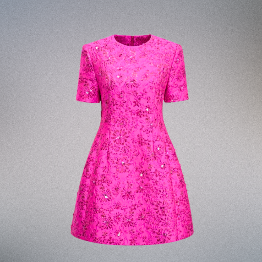 Daff Owen Mini Dress Elegance Crate