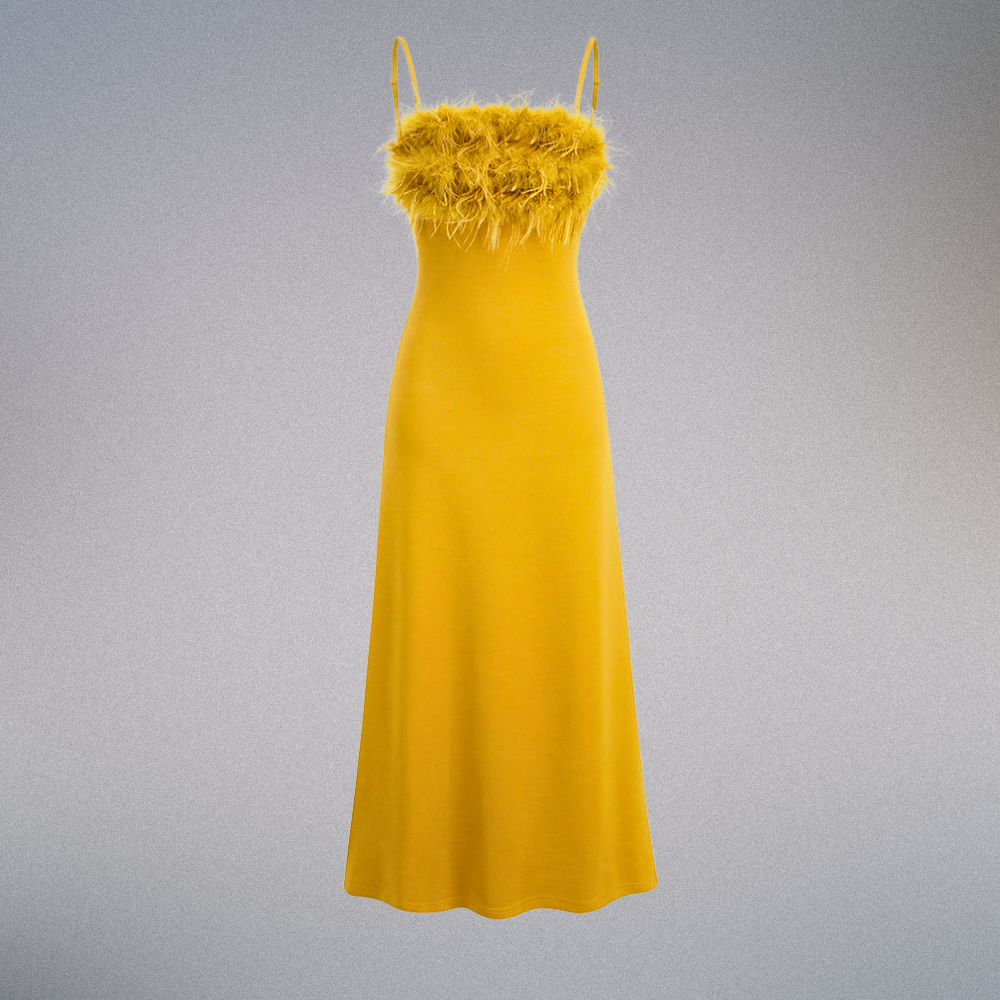 Golden Sunrise Dress Elegance Crate