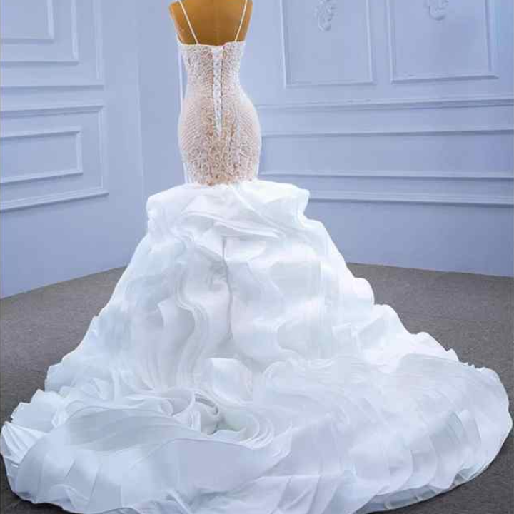 Lady Mermaid Wedding Dress Luxury