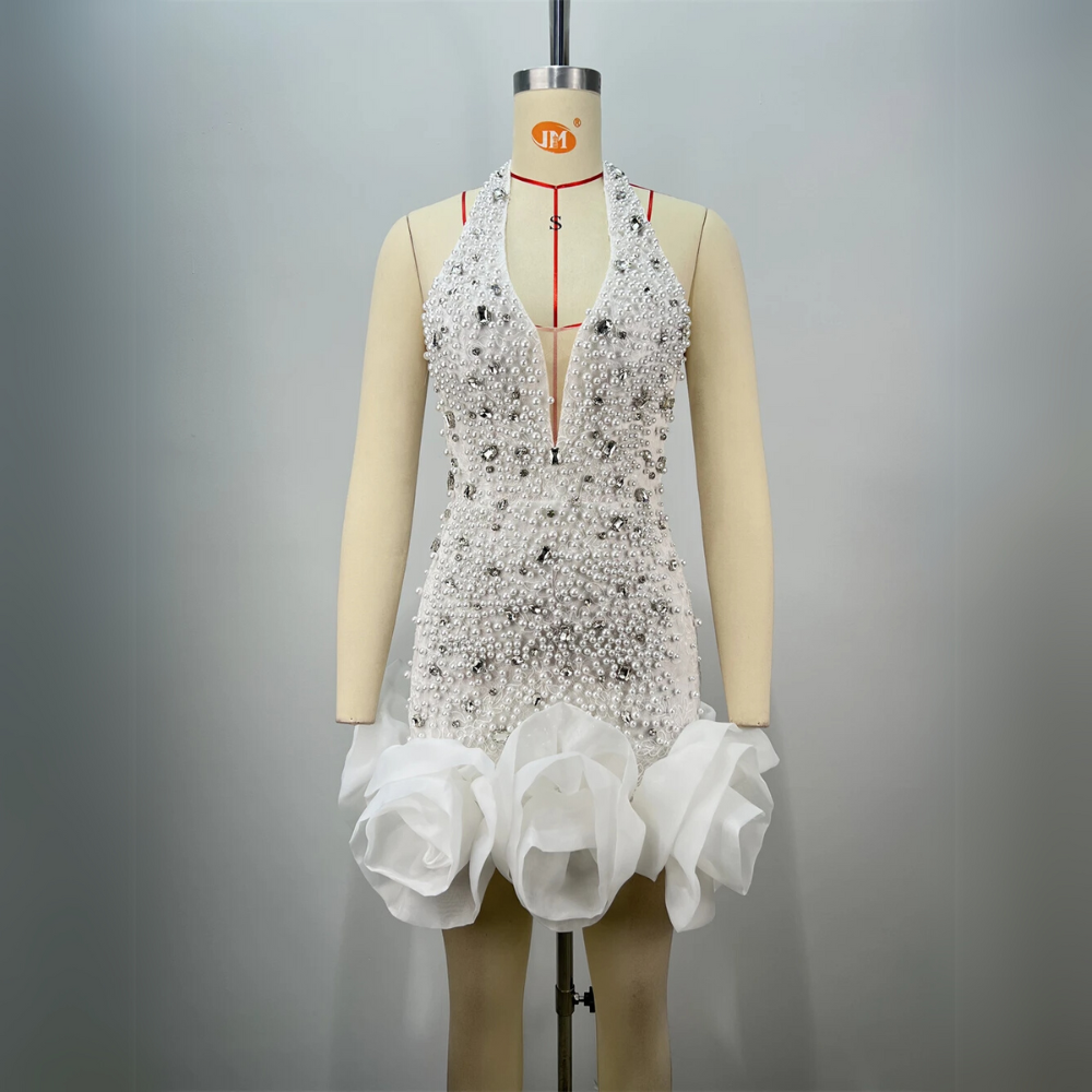 Crystal Radiance Mini Dress