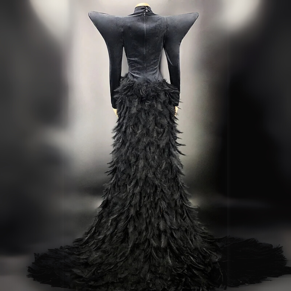 Serpentine Majesty Couture Gown