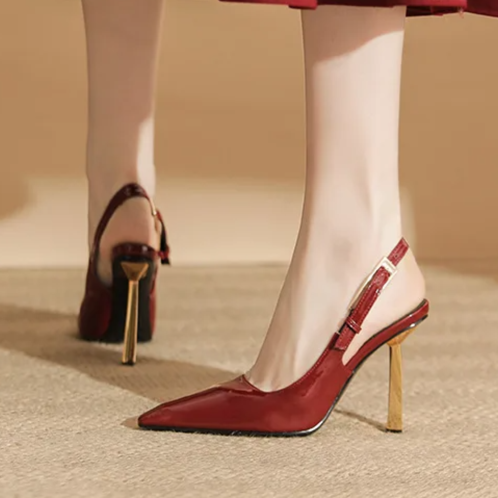 Gold Heels Elegance Crate