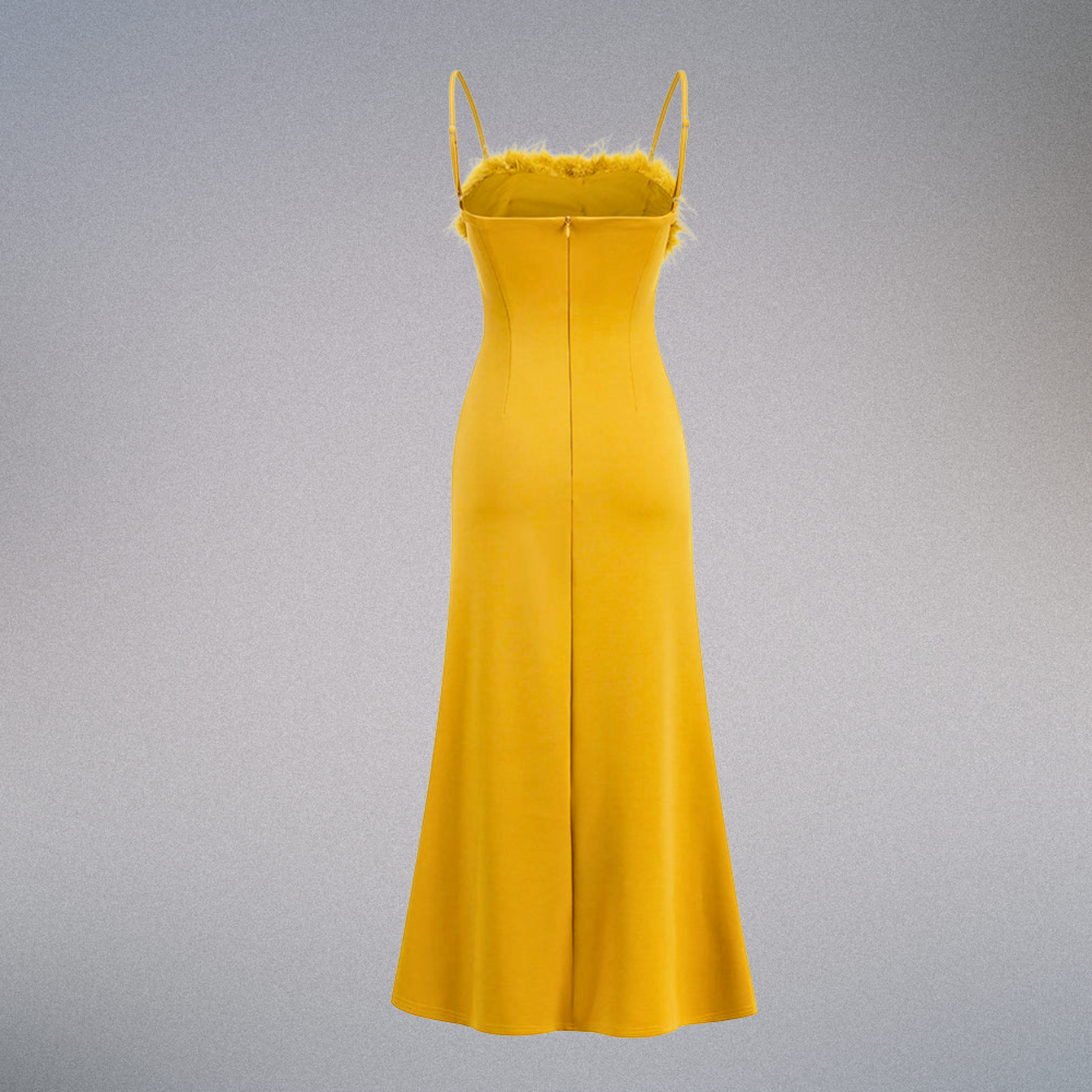 Golden Sunrise Dress Elegance Crate