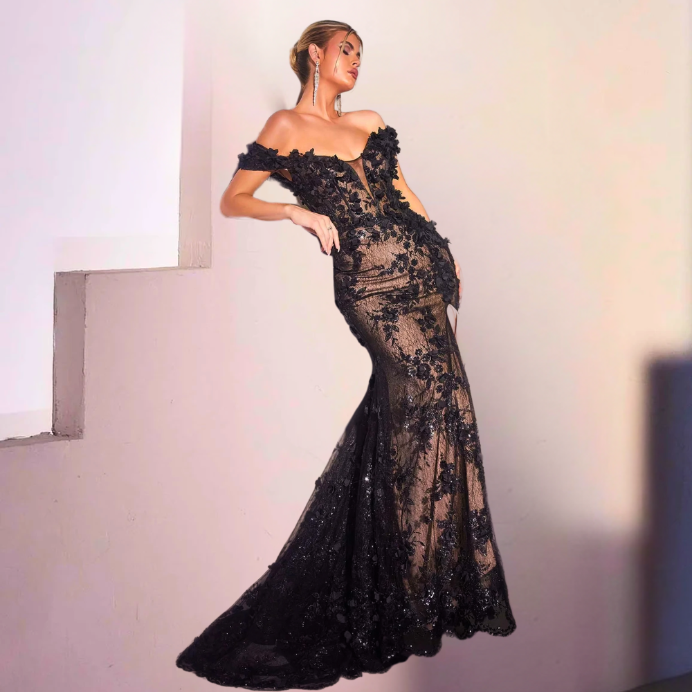 Royal Sapphire Elegance Gown Elegance Crate