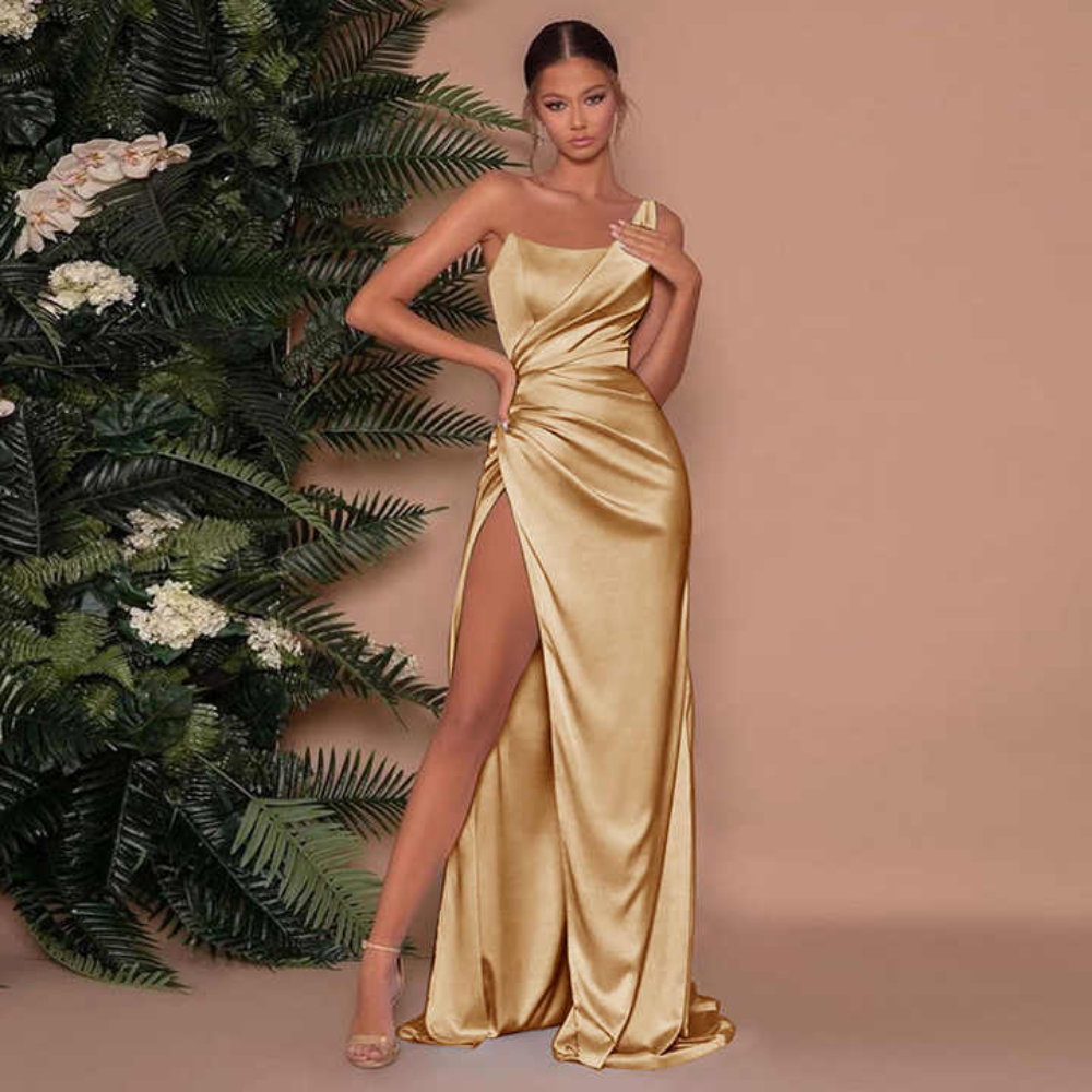 Drape Goddess Gown Elegance Crate