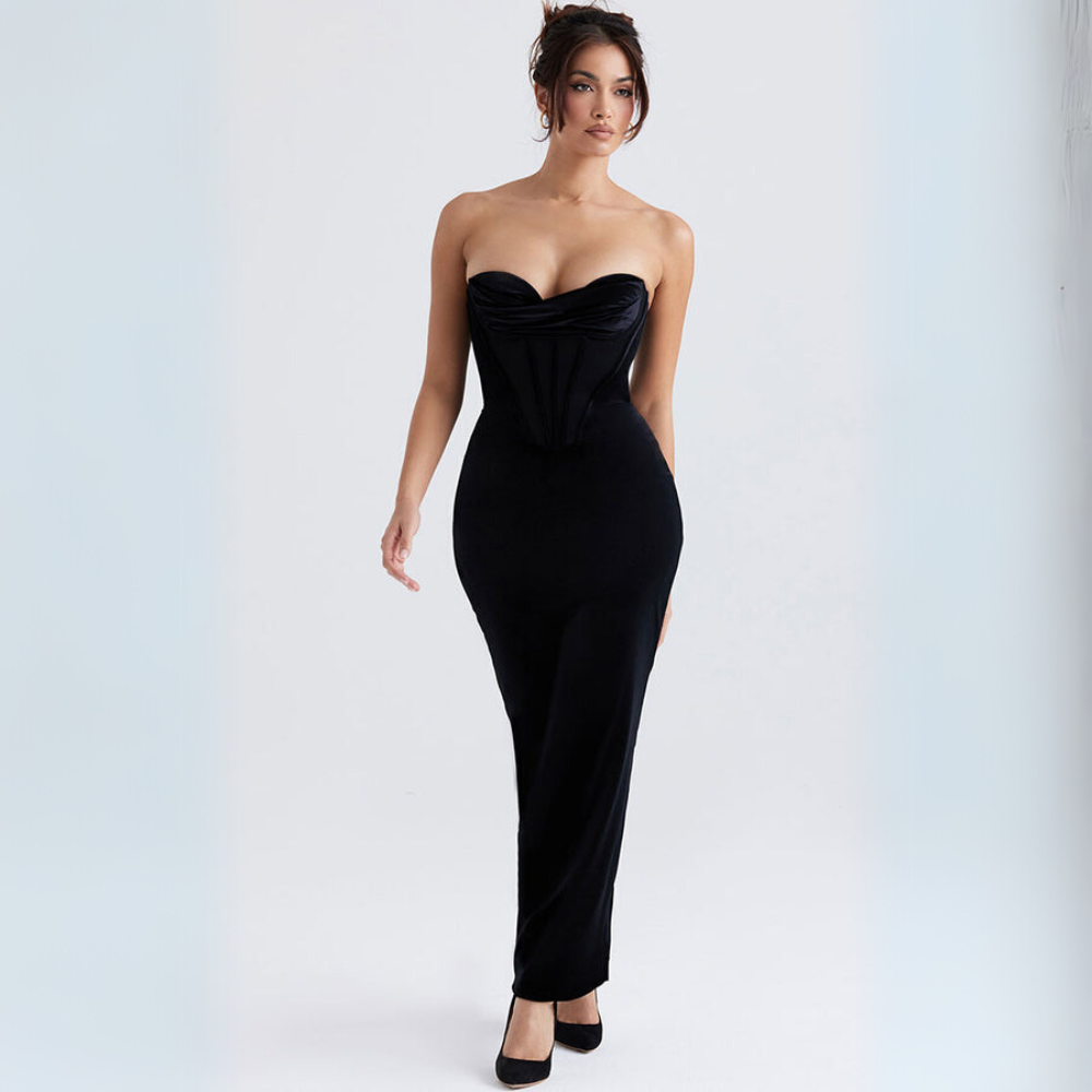 Majesty Feather Gown Elegance Crate