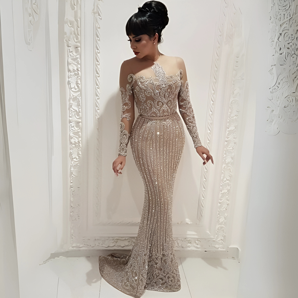 Arabella Lace Mermaid Gown Elegance Crate