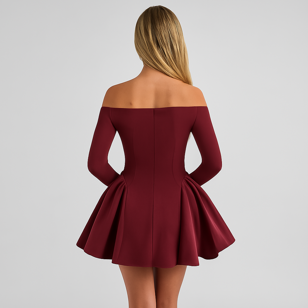 Garnet Empress Skater Dress