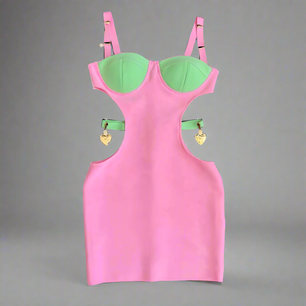 Heartbreaker Cutout Charm Dress