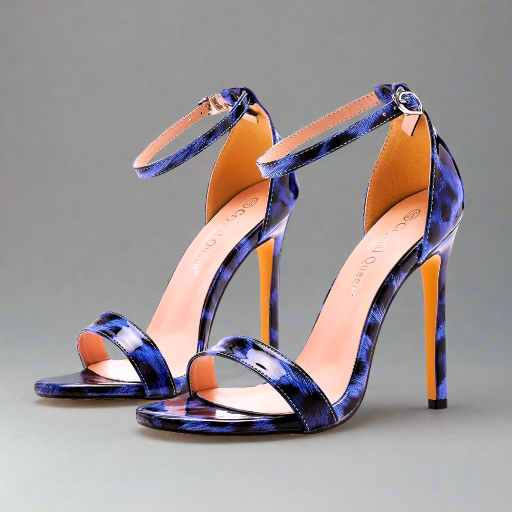 Celeste Patent Leather Sandals Elegance Crate