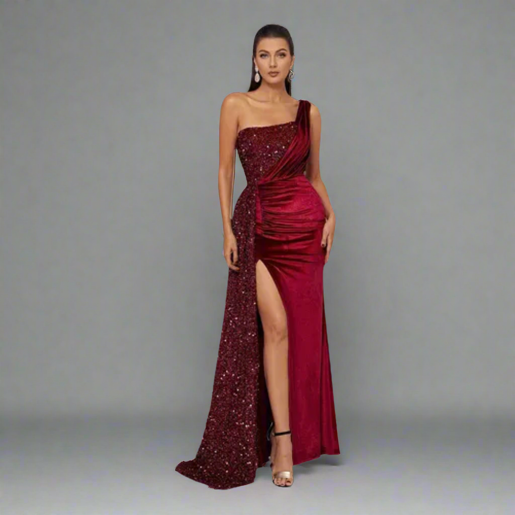 Luxe Siren Evening Gown Dress Elegance Crate