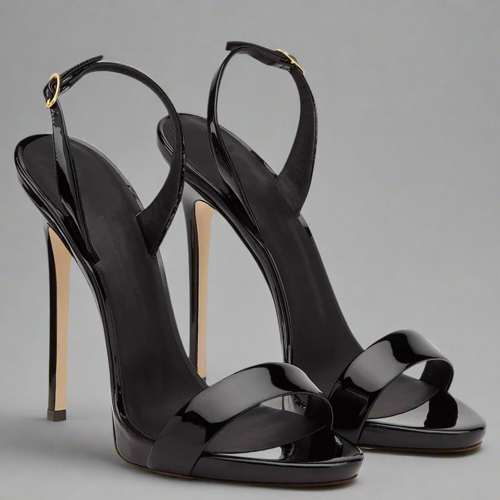 Vivienne Slim-Heeled Sandals Elegance Crate