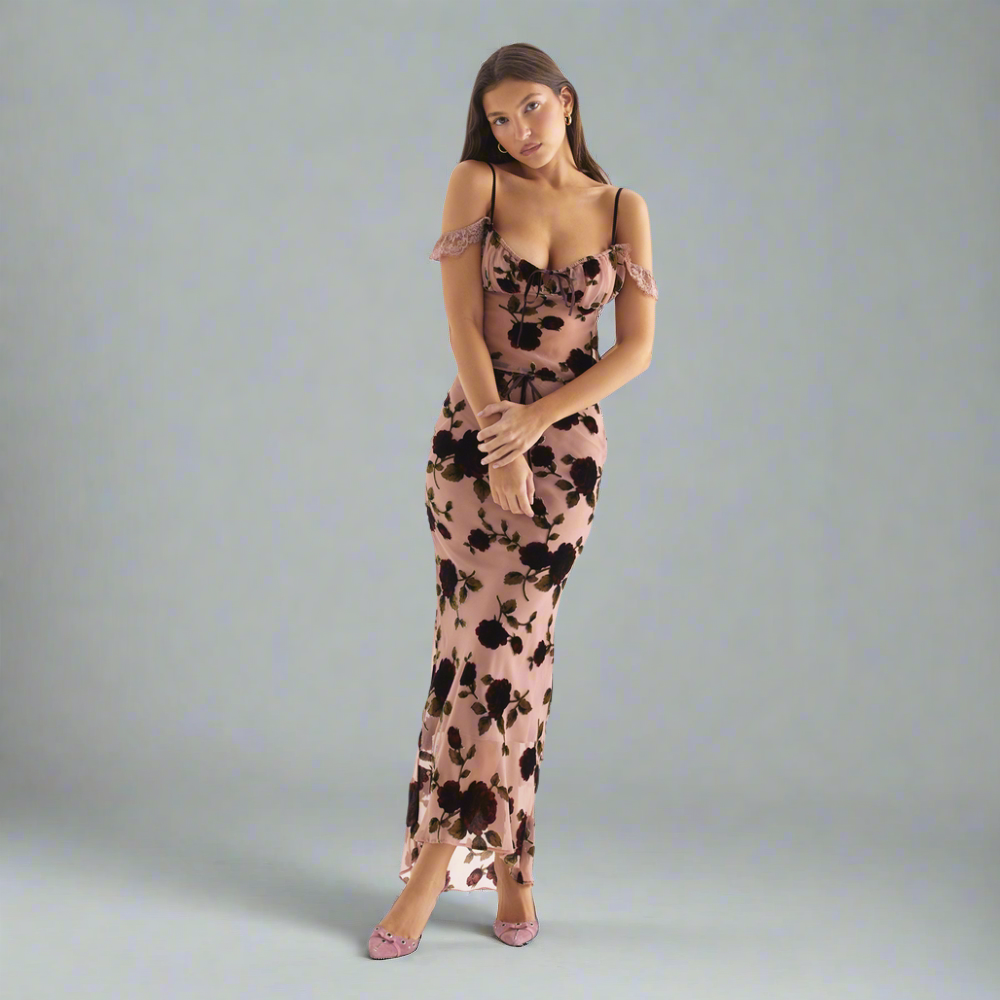 Chic Floral Lace Set Elegance Crate