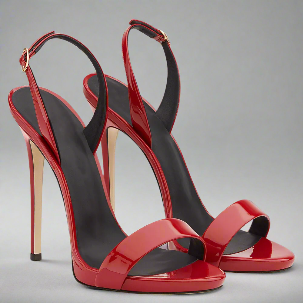 Vivienne Slim-Heeled Sandals Elegance Crate