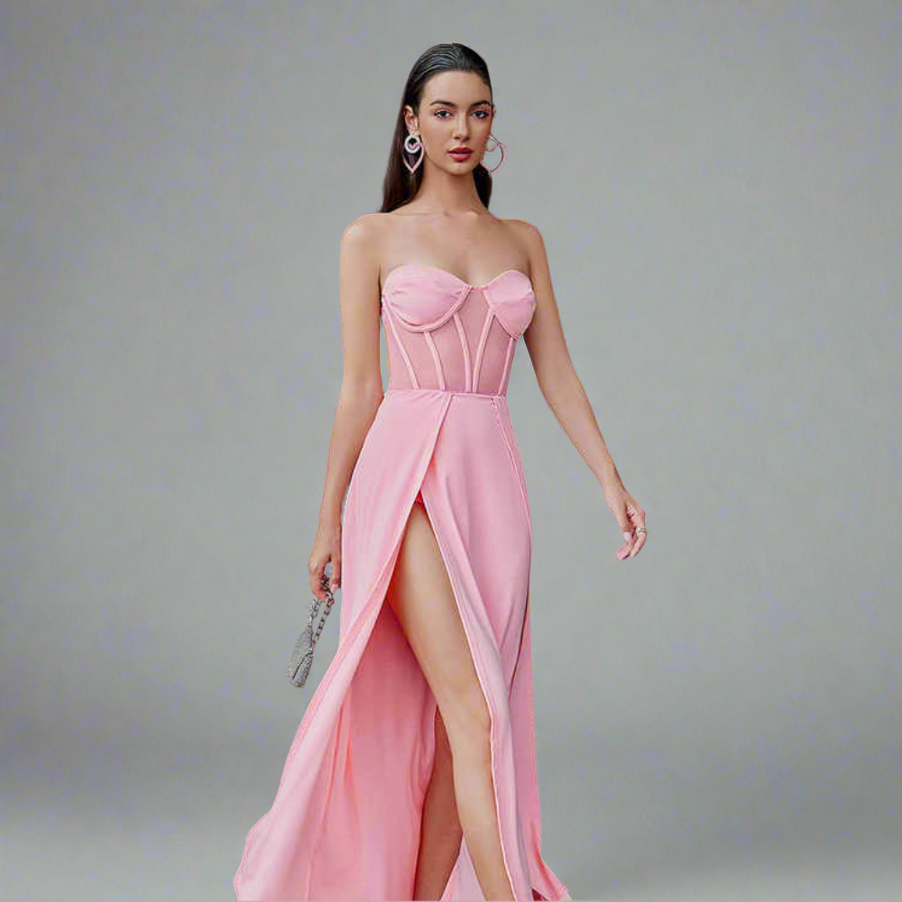 Celestial Breeze Corset Dress Elegance Crate