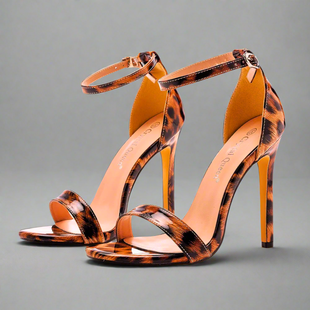 Celeste Patent Leather Sandals Elegance Crate