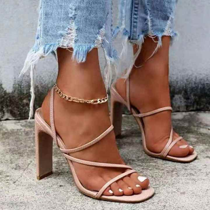 Ganzet Pointed Strap Sandals Elegance Crate
