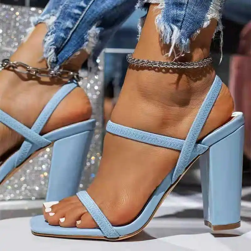 Ganzet Pointed Strap Sandals Elegance Crate