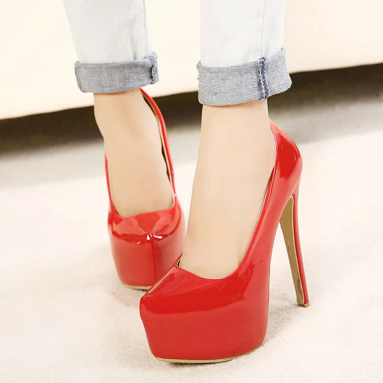 Moonlit Elegance Platform Heels Elegance Crate