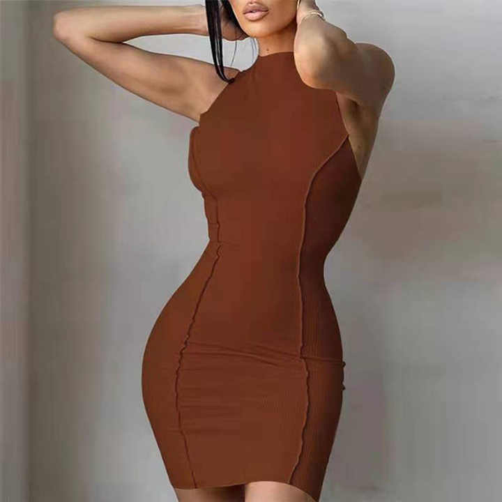 Ava Slim-Fit Mini Dress Elegance Crate