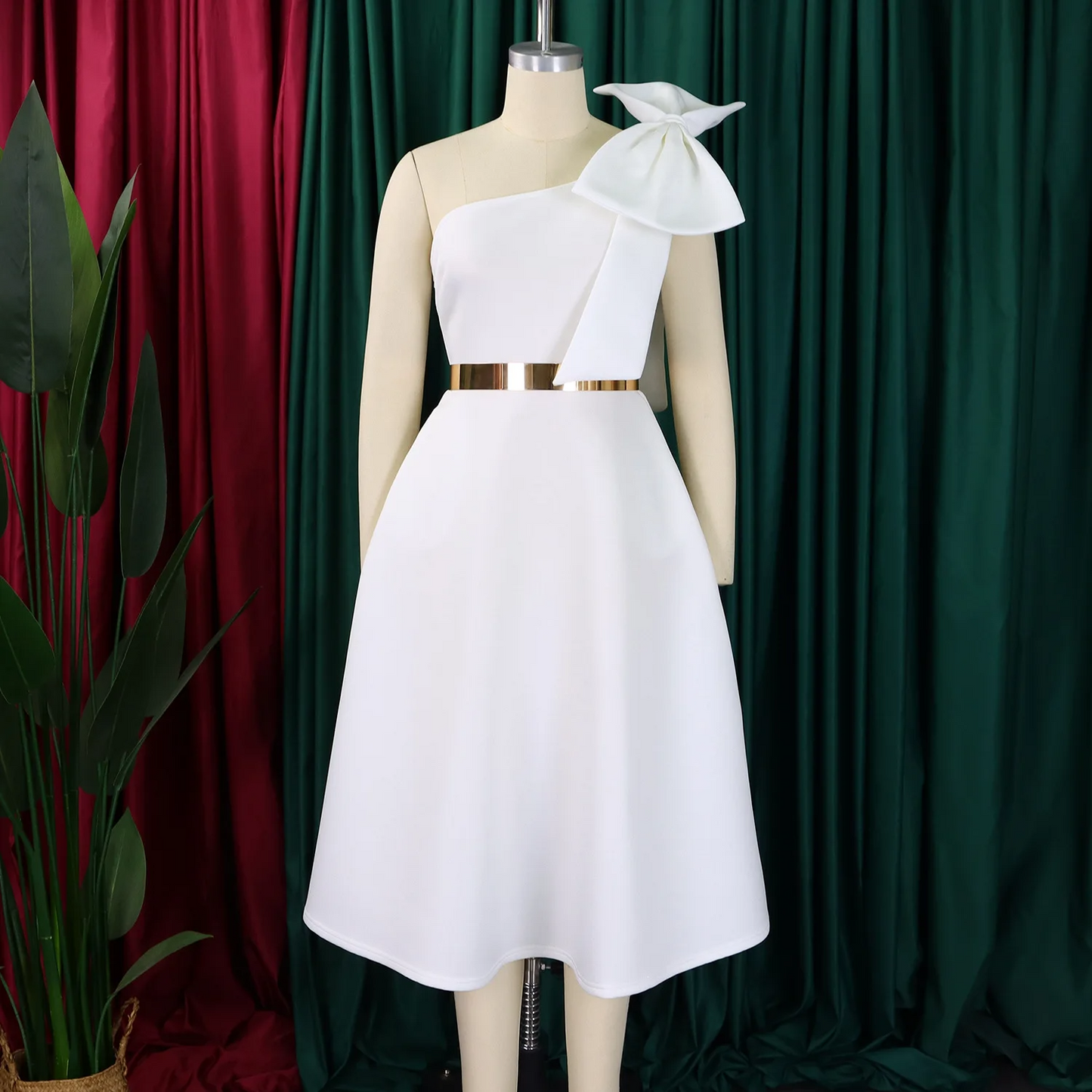Midnight Bow Elegance Dress Elegance Crate
