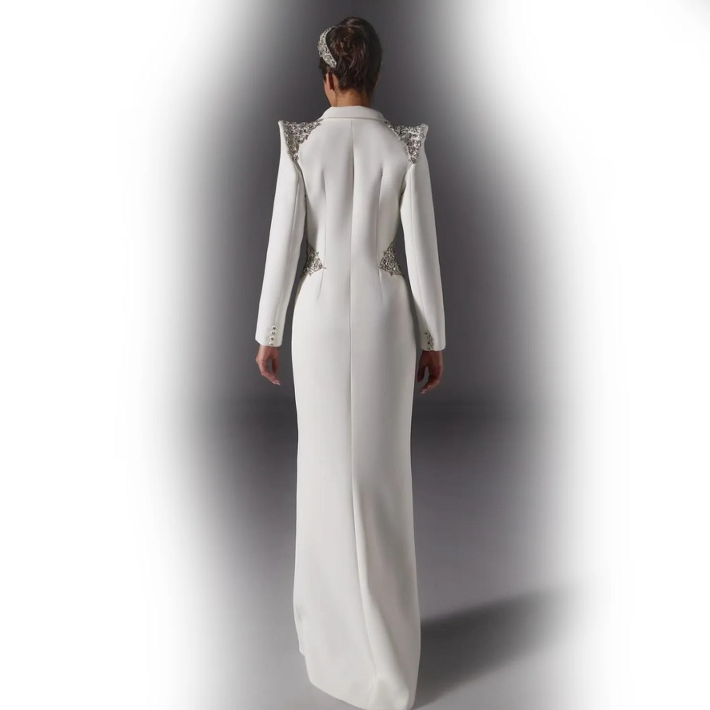 Royal Grace Embellished Gown Elegance Crate