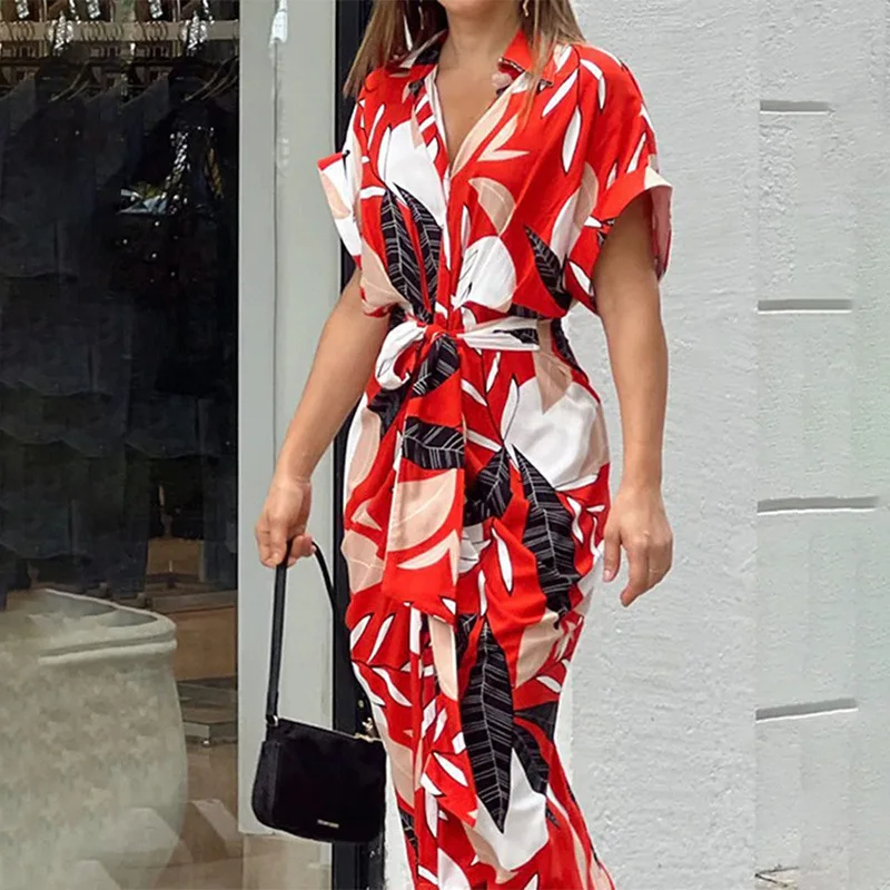 Ocean Breeze Shirt Dress Elegance Crate