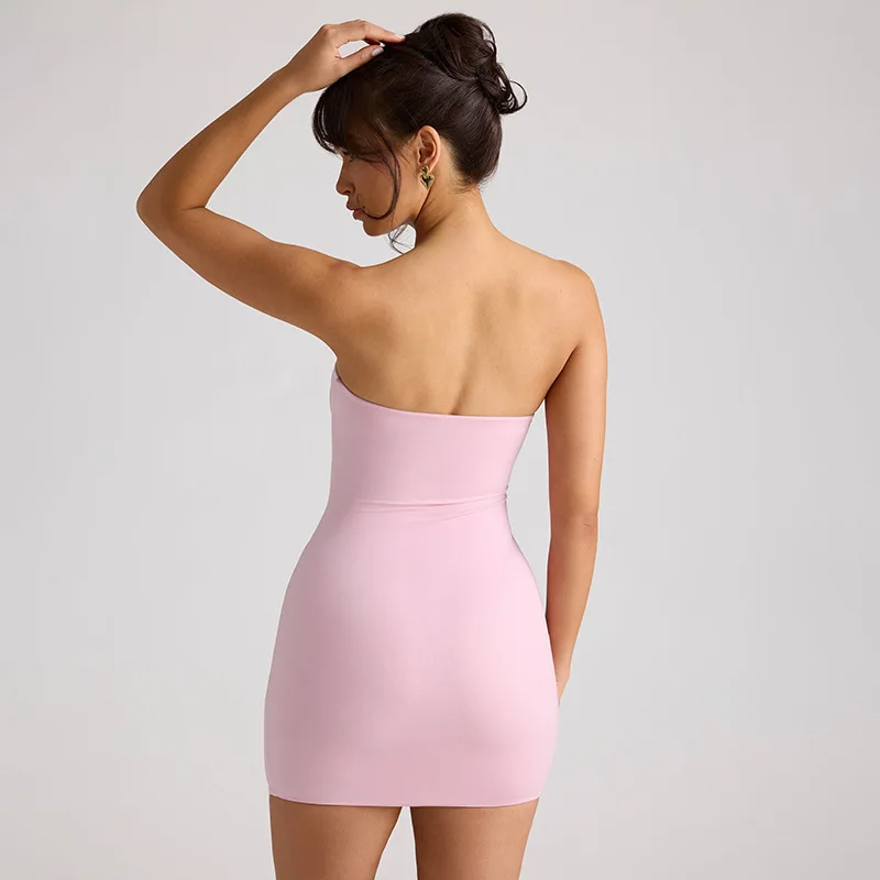 Blush Heart Cutout Dress Elegance Crate
