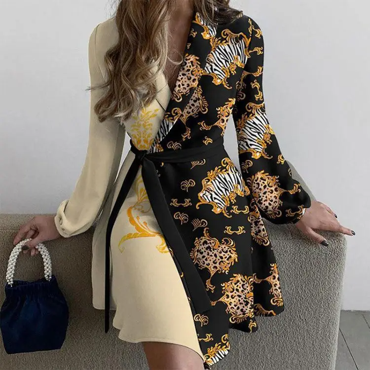 Wrap Dress Khaki