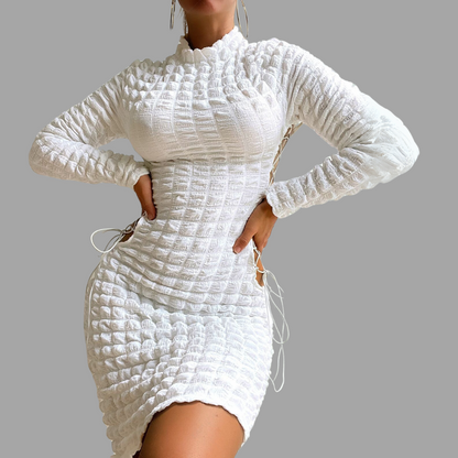 Khassa Bodycon Mini Dress Elegance Crate