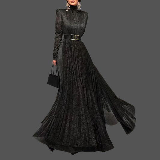Majesty Pleated Gown