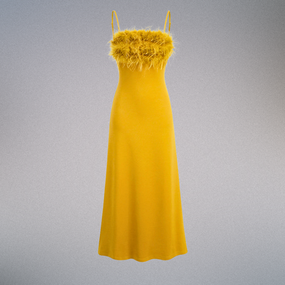 Golden Sunrise Dress Elegance Crate
