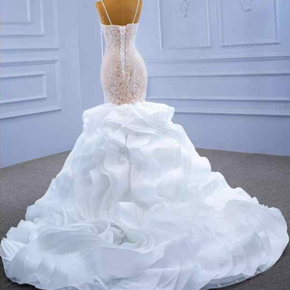 Lady Mermaid Wedding Dress Luxury