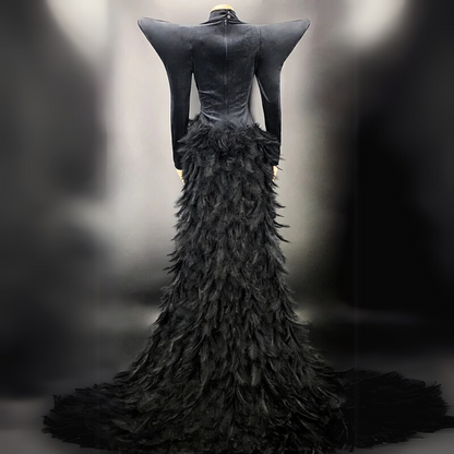 Serpentine Majesty Couture Gown