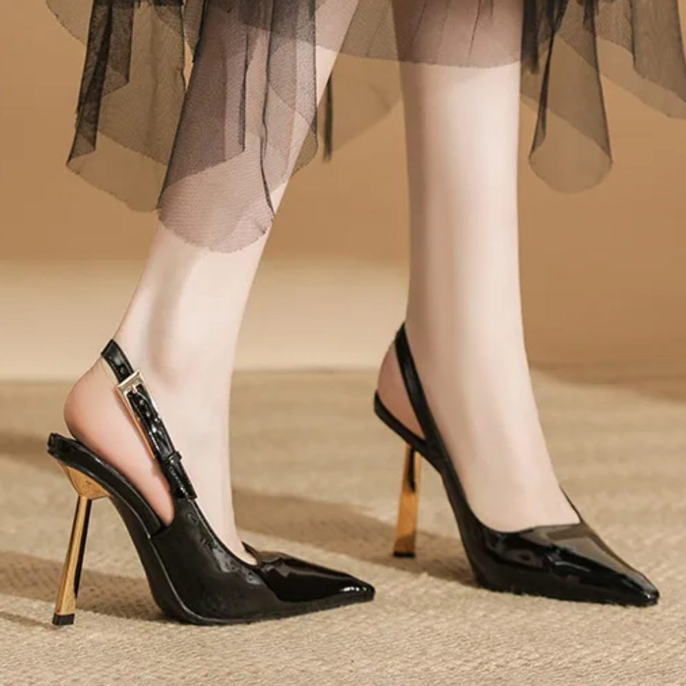 Gold Heels Elegance Crate