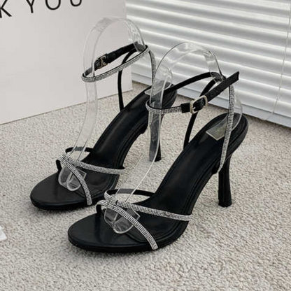 Celeste Diamond High Heels Elegance Crate