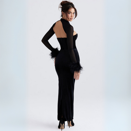 Majesty Feather Gown Elegance Crate