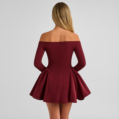 Garnet Empress Skater Dress