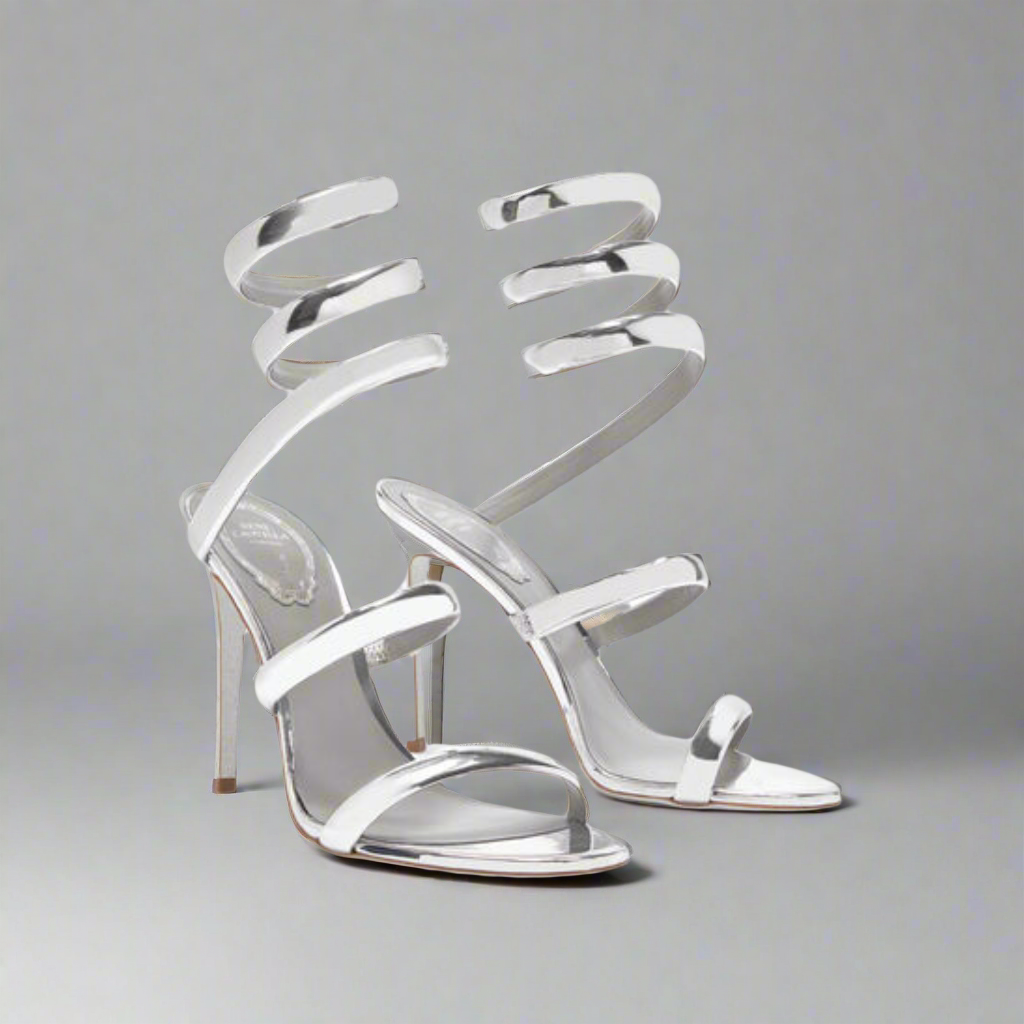 Golden Spiral Heels Elegance Crate