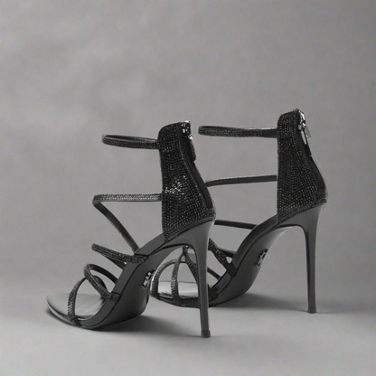 Celestial Stride Stiletto Sandals Elegance Crate