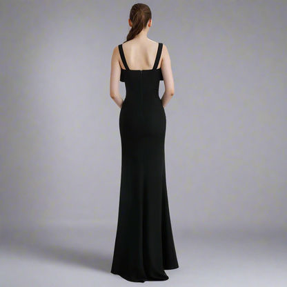 Midnight Bow Corset Gown Elegance Crate