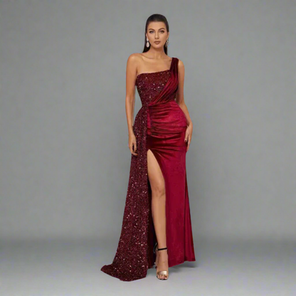 Luxe Siren Evening Gown Dress Elegance Crate