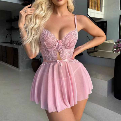 Amelia Sequin Night Dress Elegance Crate