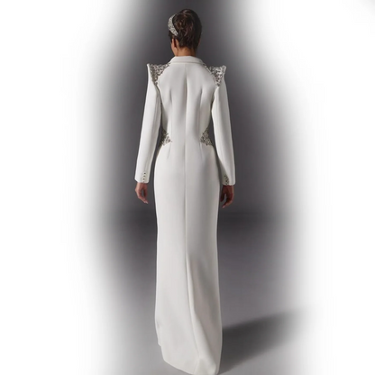 Royal Grace Embellished Gown Elegance Crate
