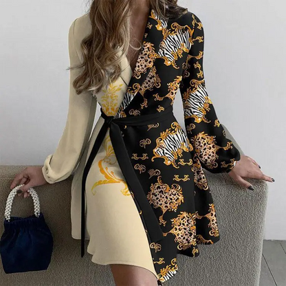 Wrap Dress Khaki